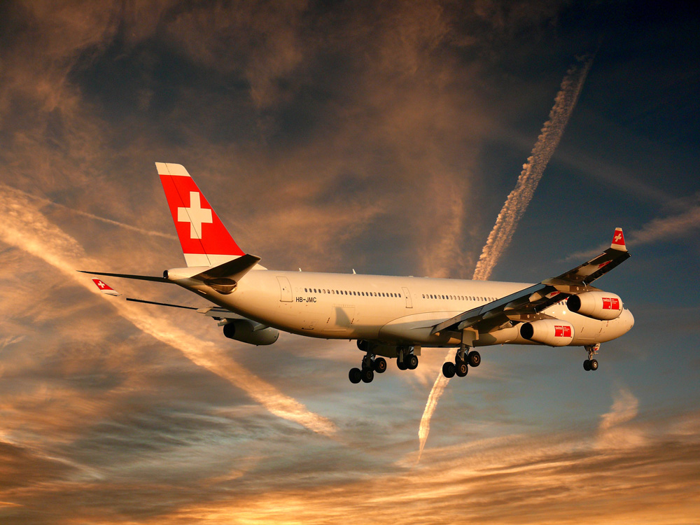 SWISS A 340...