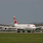 Swiss A340 in Zürich-Kloten