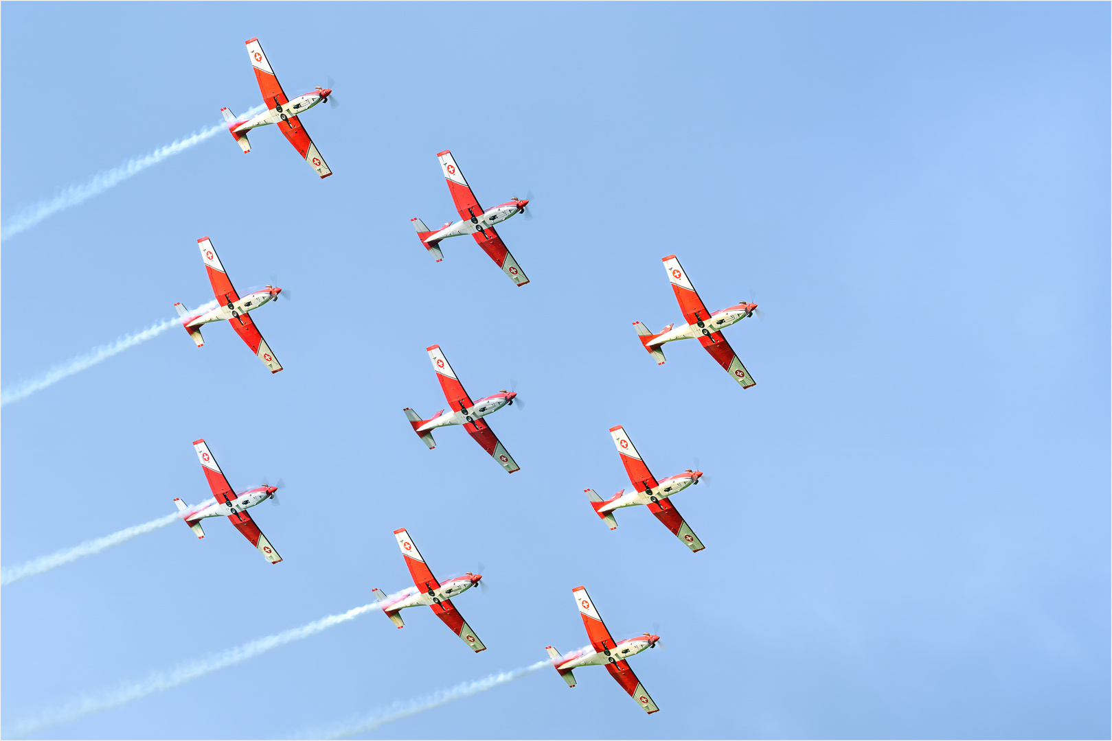 Swiss Air Force PC-7 Team