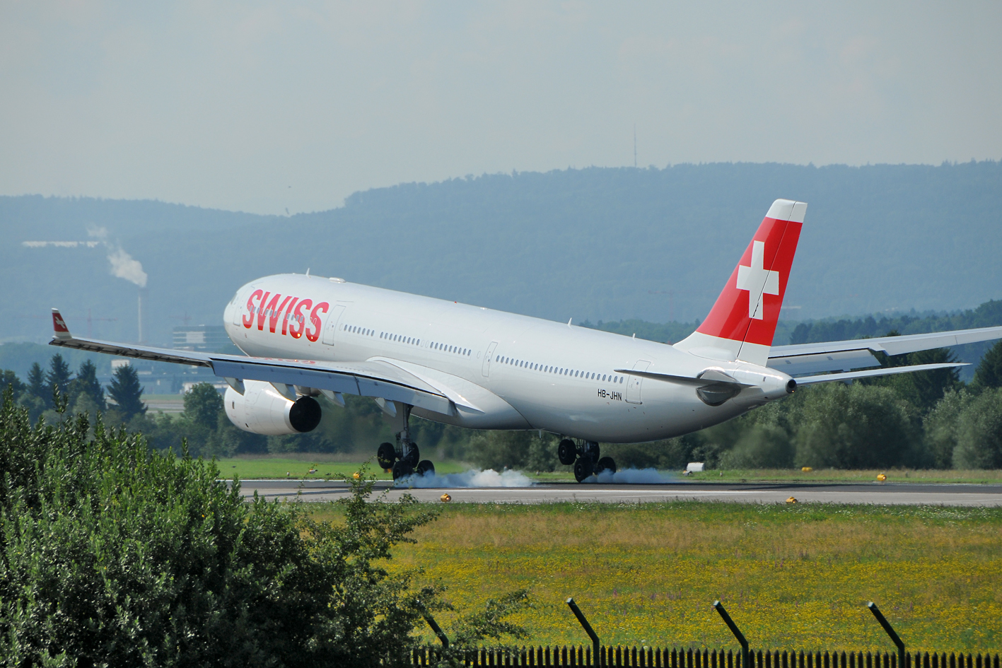 Swiss Airbus A330-343X HB-JHN