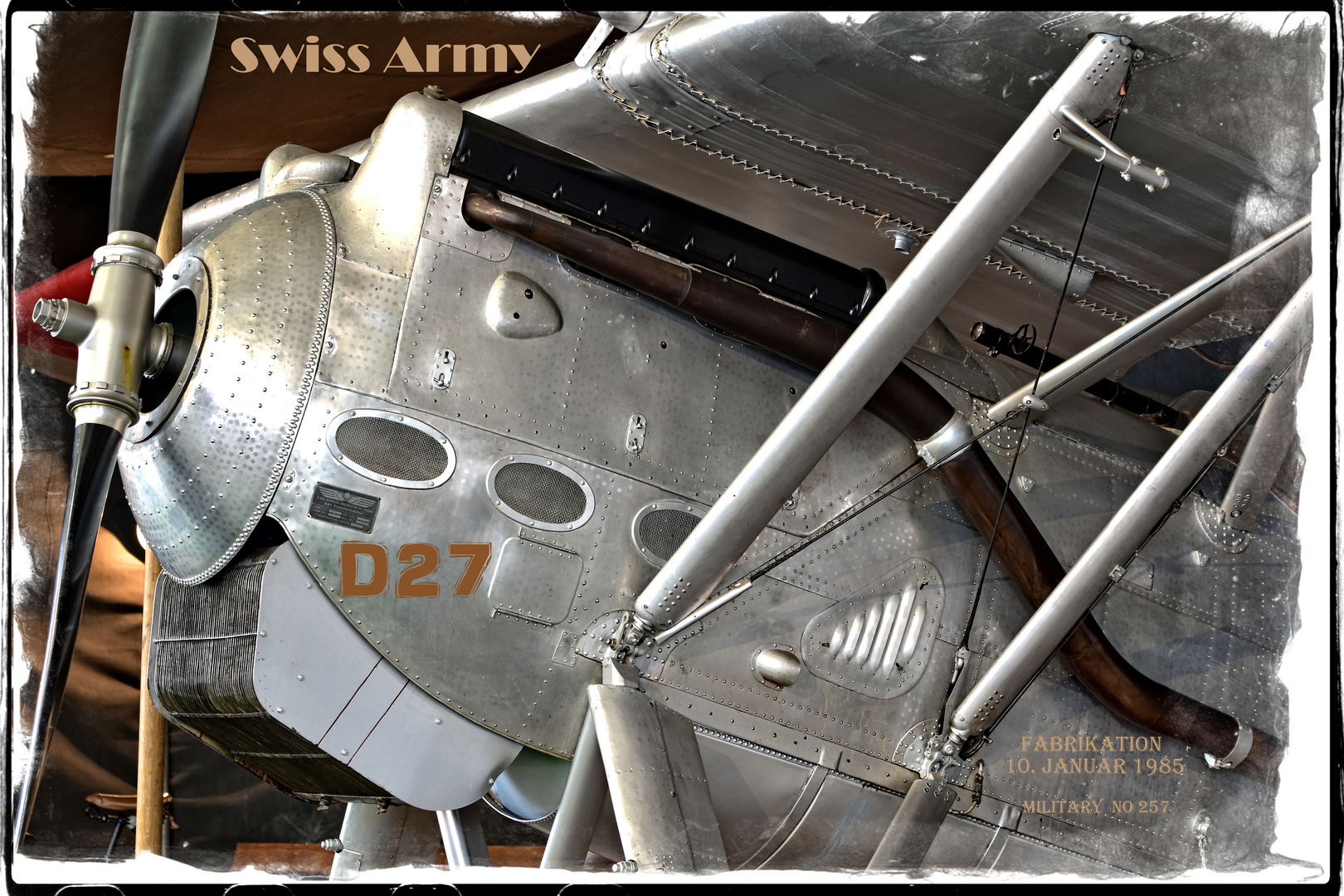 Swiss Army Dewoitine D 27 III (Bild 1)