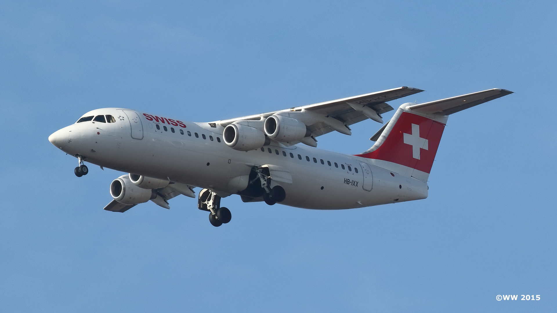 SWISS Avro 146-RJ100 