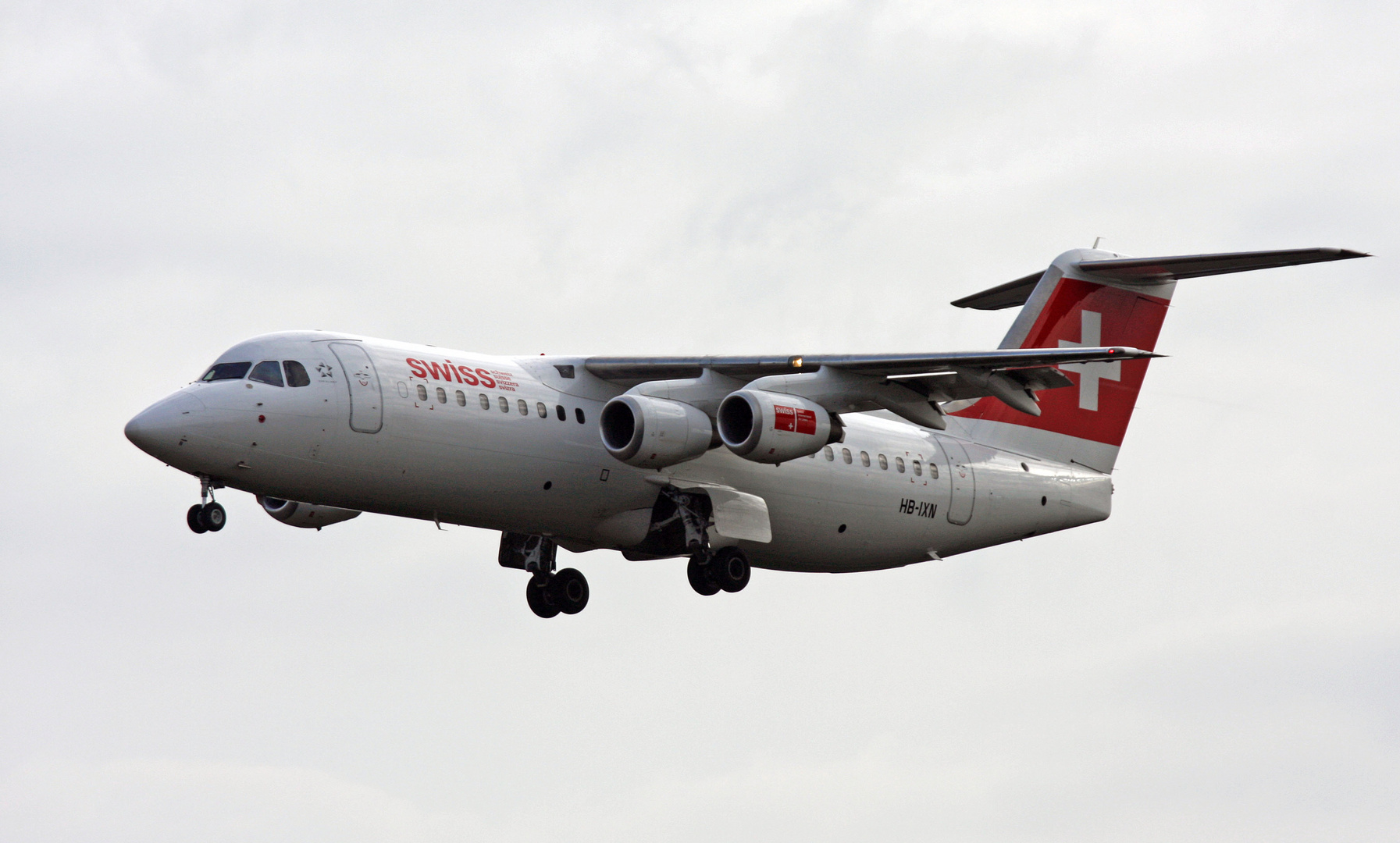 Swiss Avro Regional Jet RJ100