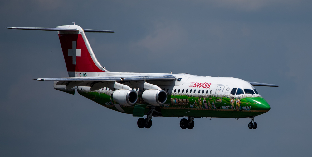 Swiss Avro Regional Jet RJ100