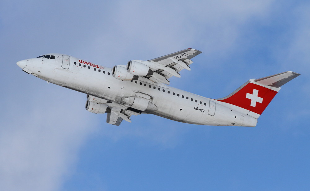 Swiss Avro Regional Jet RJ100