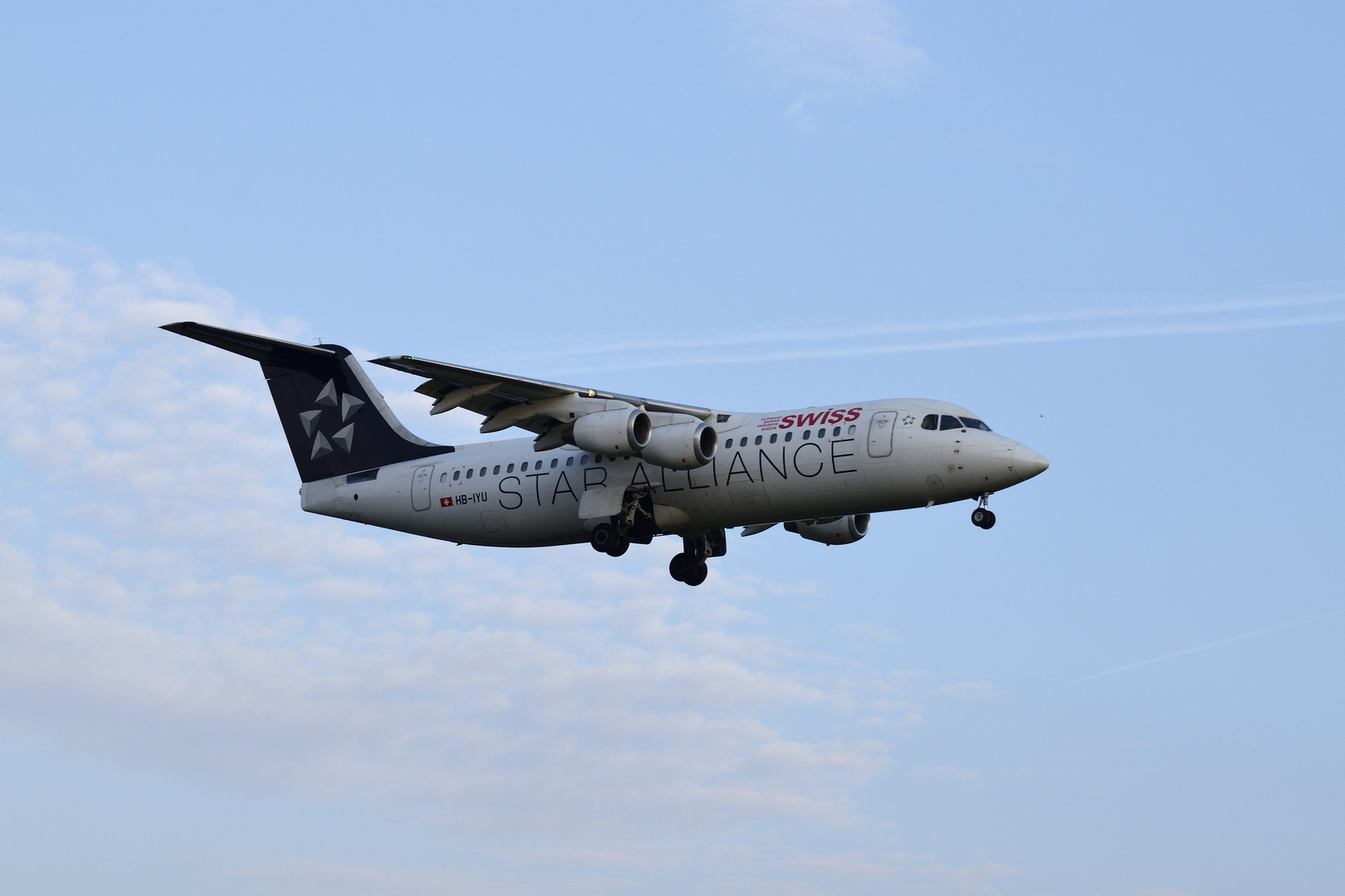 SWISS Avro RJ100 - Luftfahrtallianz - Star Alliance