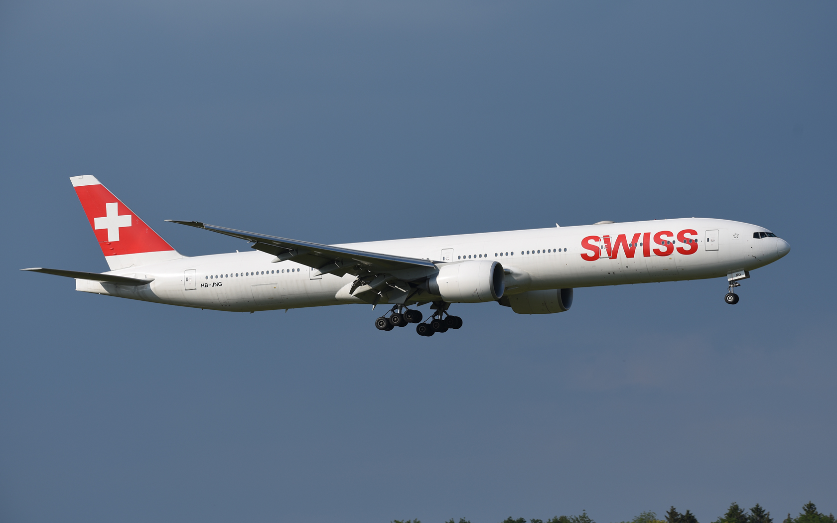 Swiss Boeing 777-300ER HB-JNG 