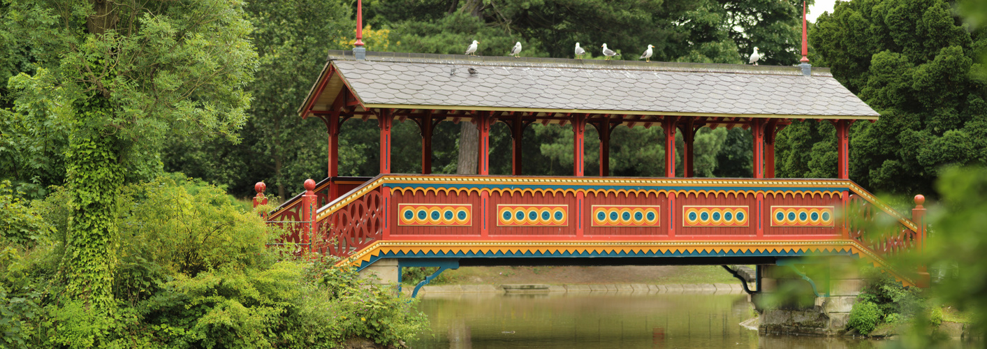 Swiss Bridge im Birkenhead Park