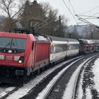 Swiss First Class mit dem Güterzug...