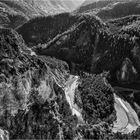 Swiss Grand Canyon b&w