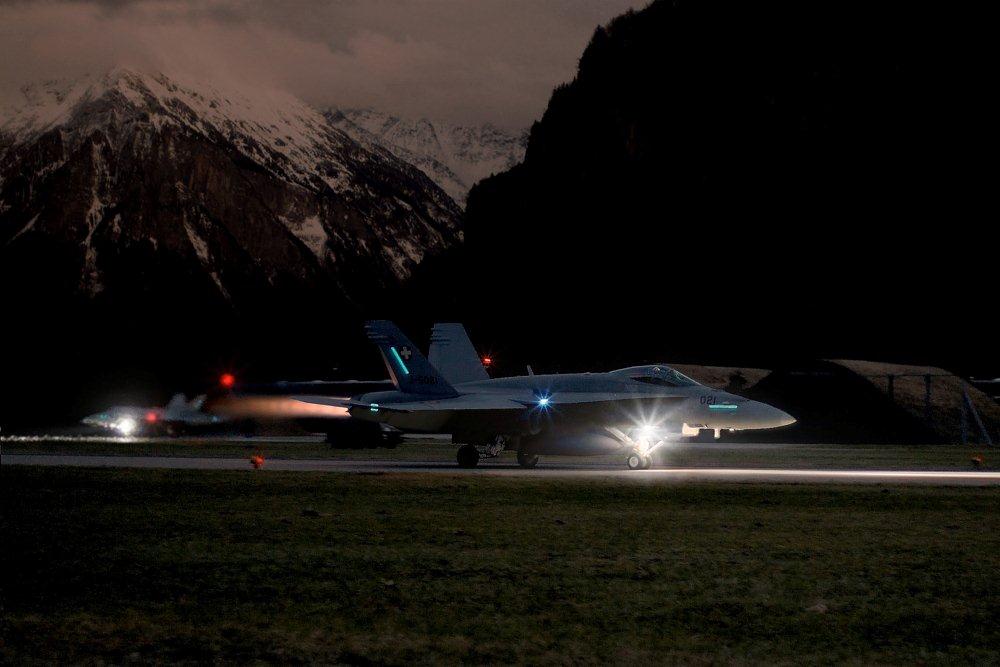 Swiss Hornet By Night