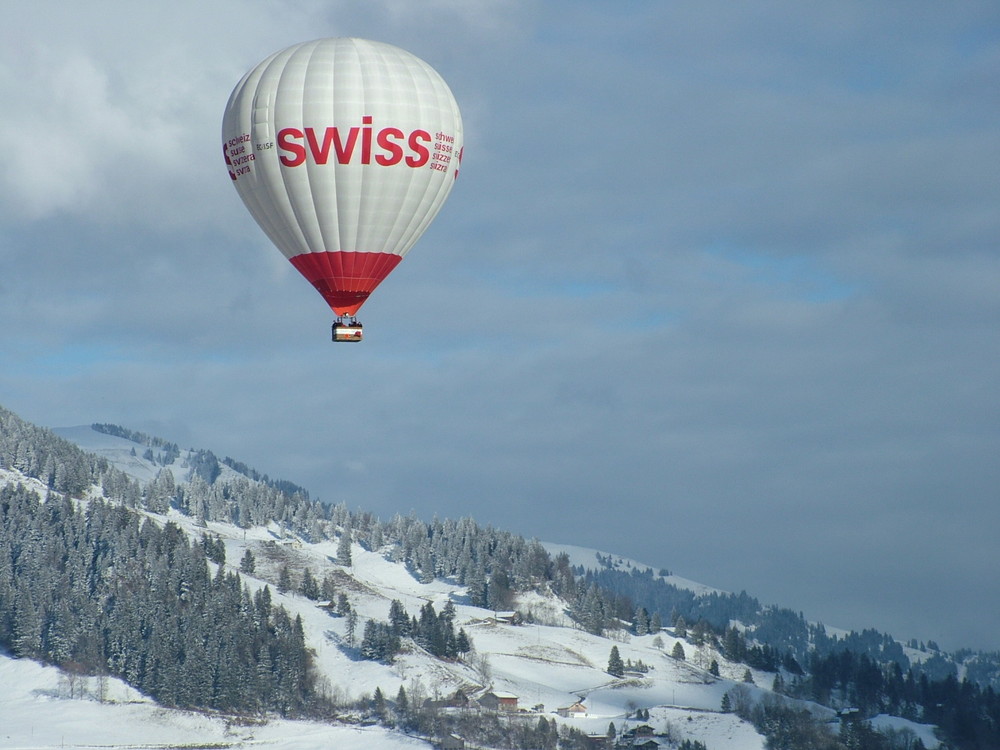 Swiss in der Luft