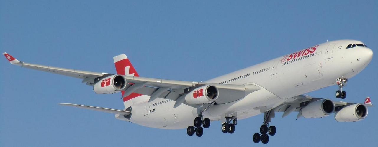 SWISS Landeanflug Zürich LSZH