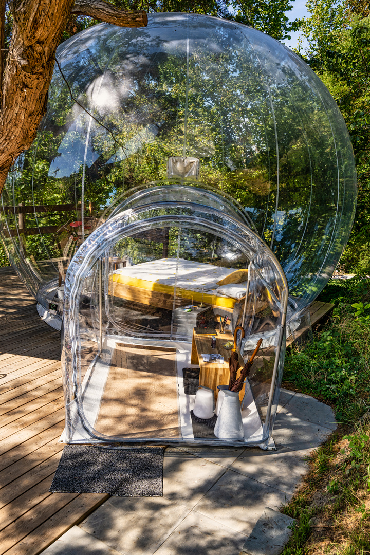 swiss made bubble hotel