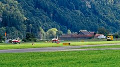 swiss patrouille beim Starten