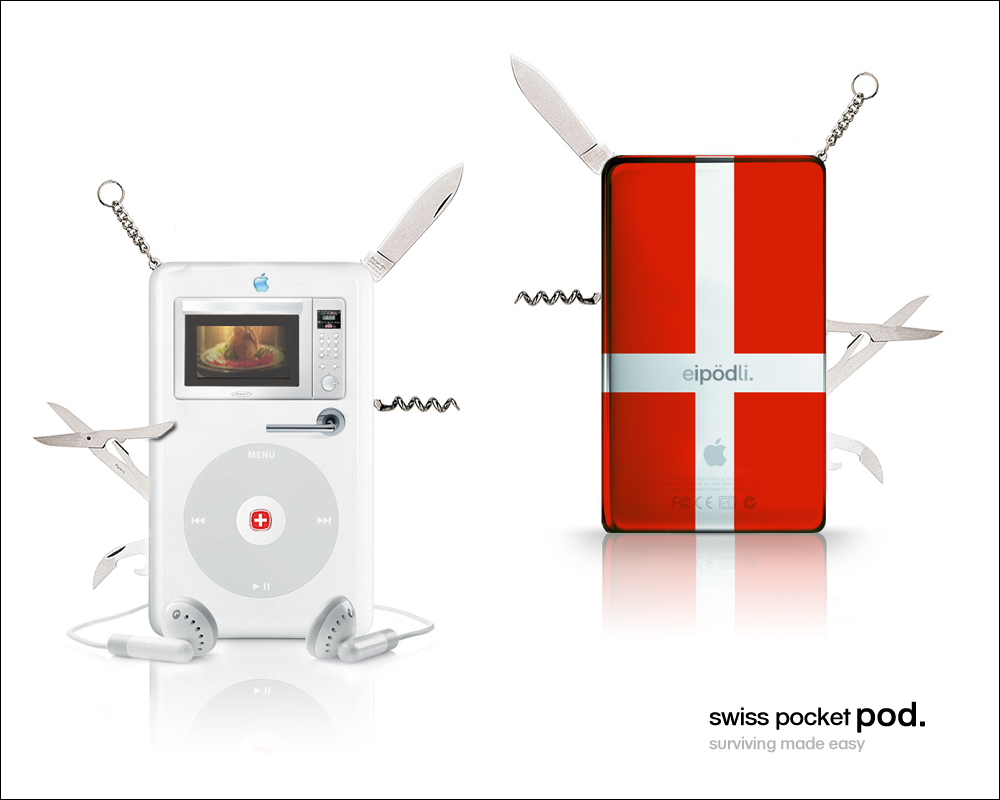 swiss pocket pod.