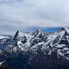 Swiss Skyline: Eiger, Mönch und Jungfrau