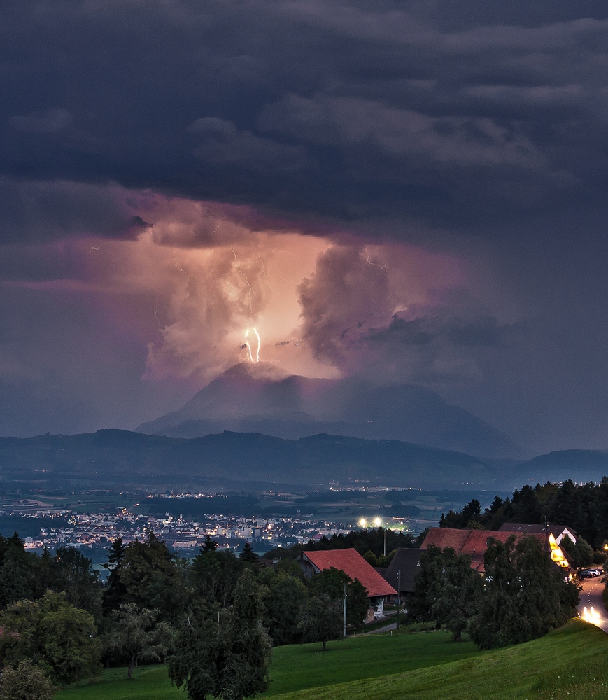 Swiss Vulcano Foto & Bild gewitterfotos, wetter, gewitter! Bilder auf