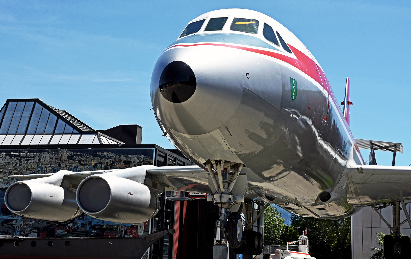 Swissair CV 990 Convair oder Coronado im Verkehrshaus Luzern