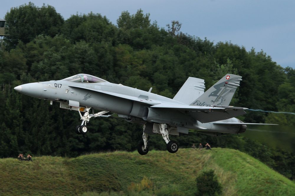 Switzerland - Air Force McDonnell Douglas FA-18C Hornet J-5017