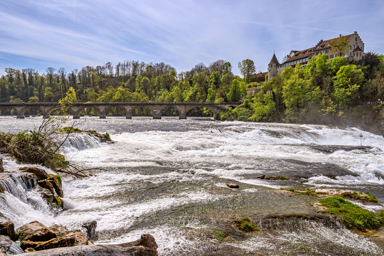 SWITZERLAND : RHEINFALL - SCHAFFHAUSEN