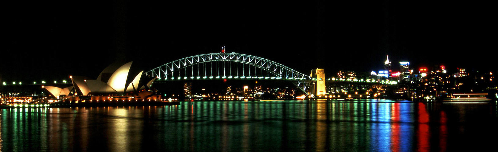 Sydney at night 13.Oktober 2001