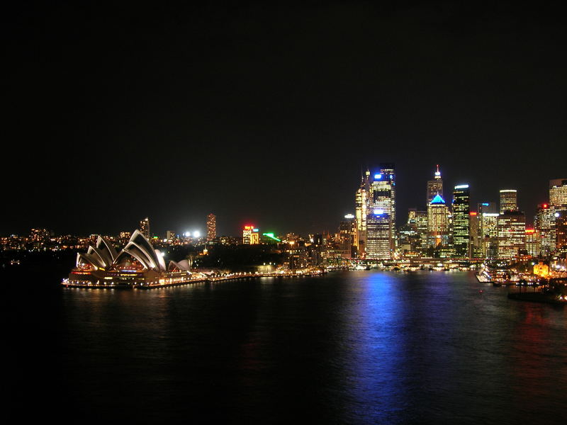 Sydney bei Nacht