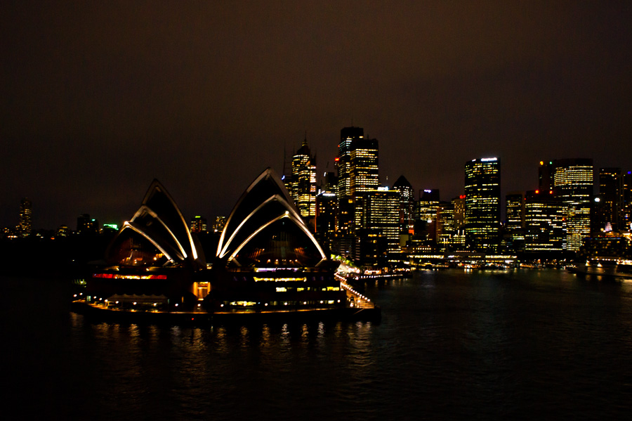 Sydney bei Nacht