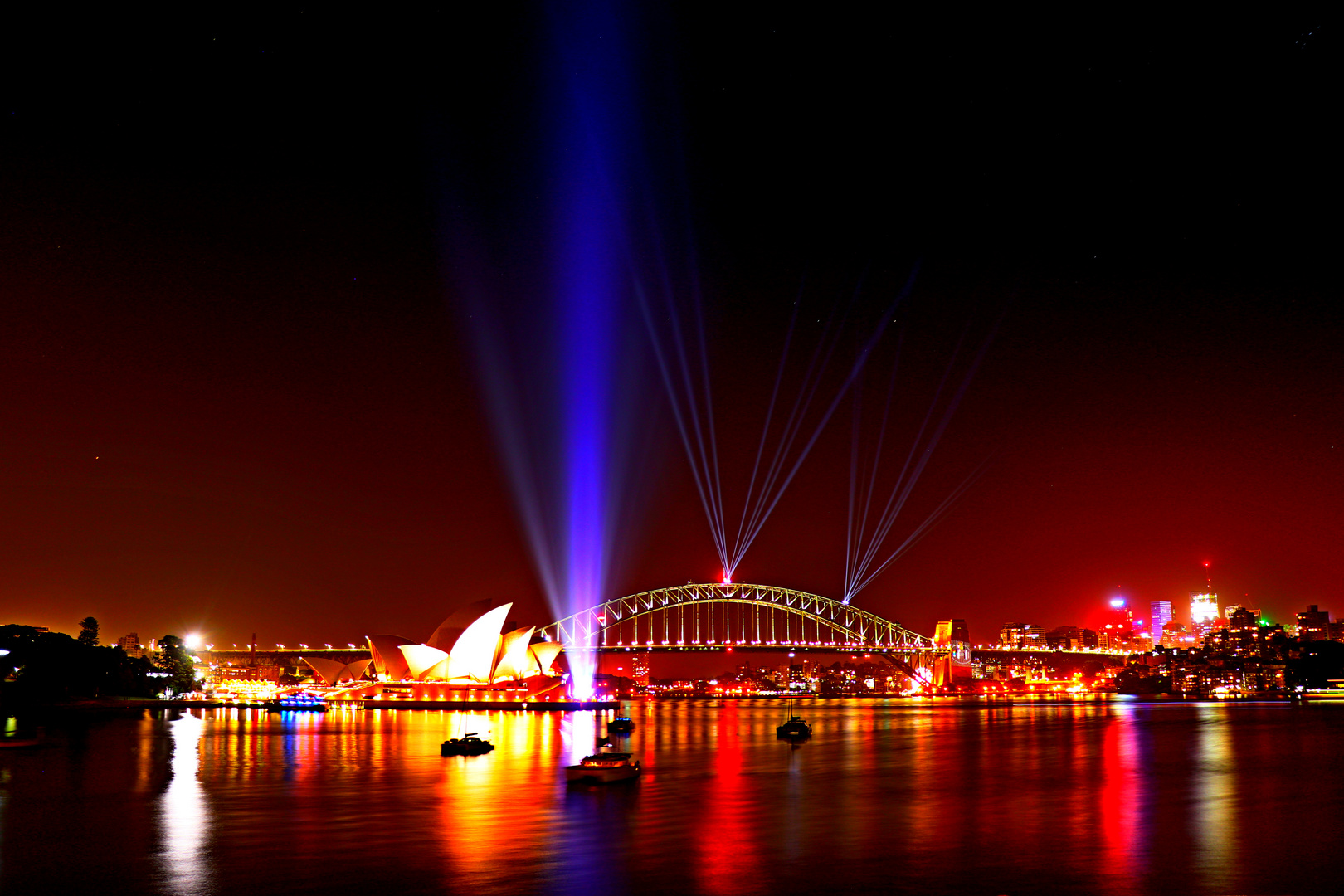 Sydney bei Nacht