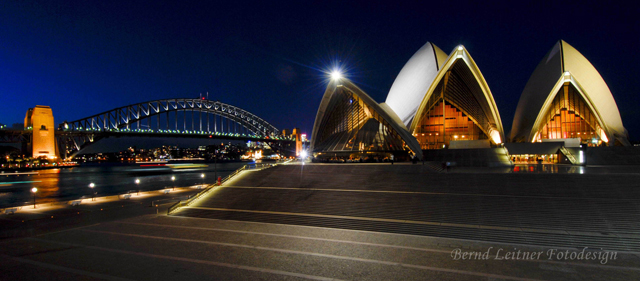 Sydney bei Nacht