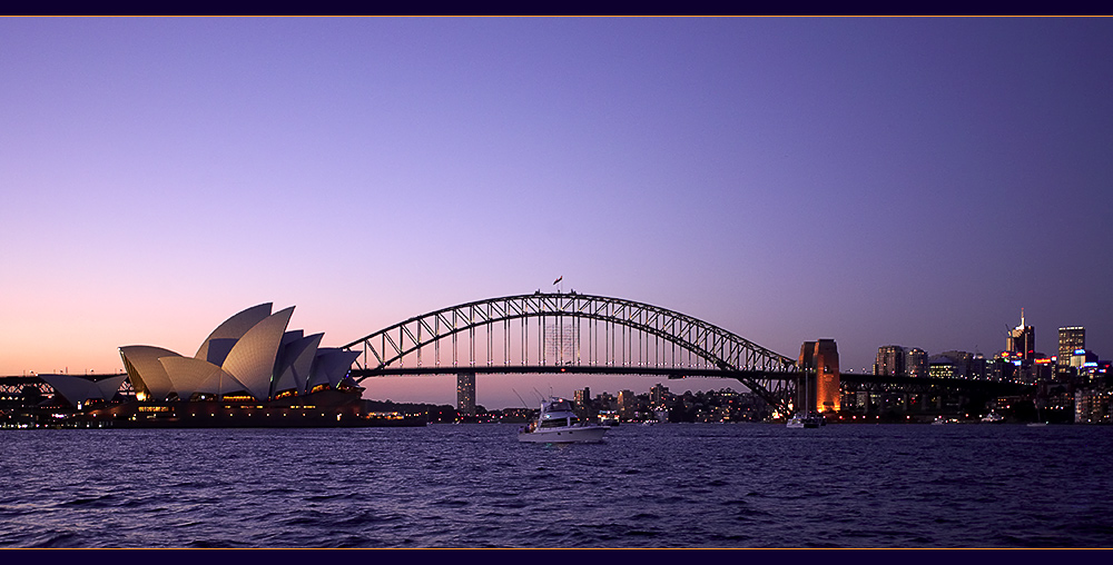 Sydney - blaue Stunde