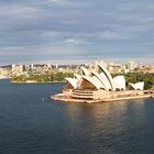 sydney; blick von der harbour bridge