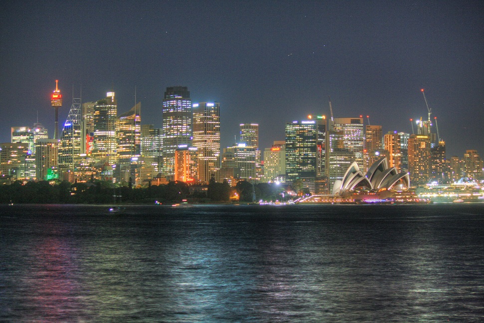 Sydney by night