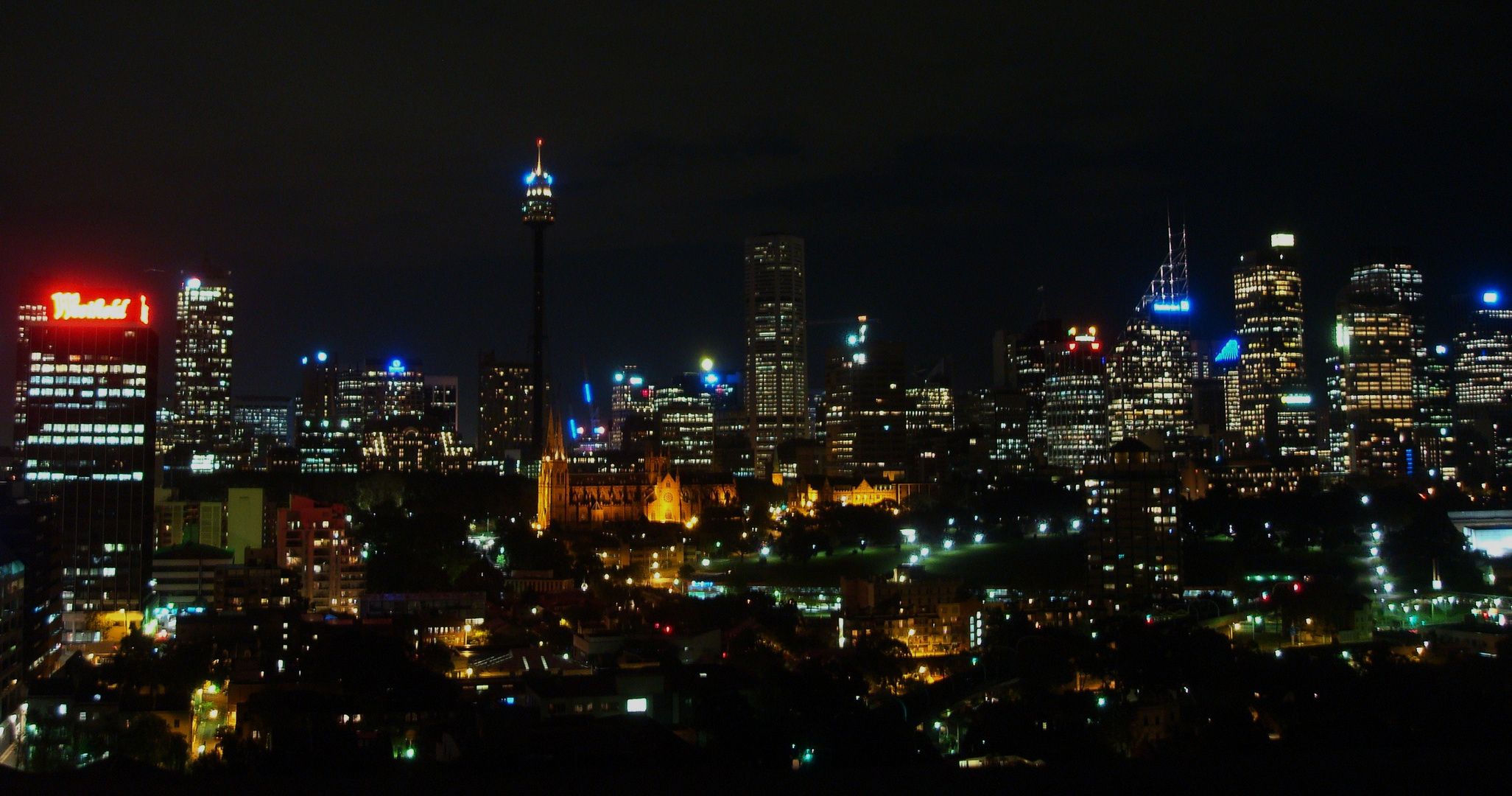 Sydney by night