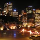 Sydney by Night ... Blick vom Opera House