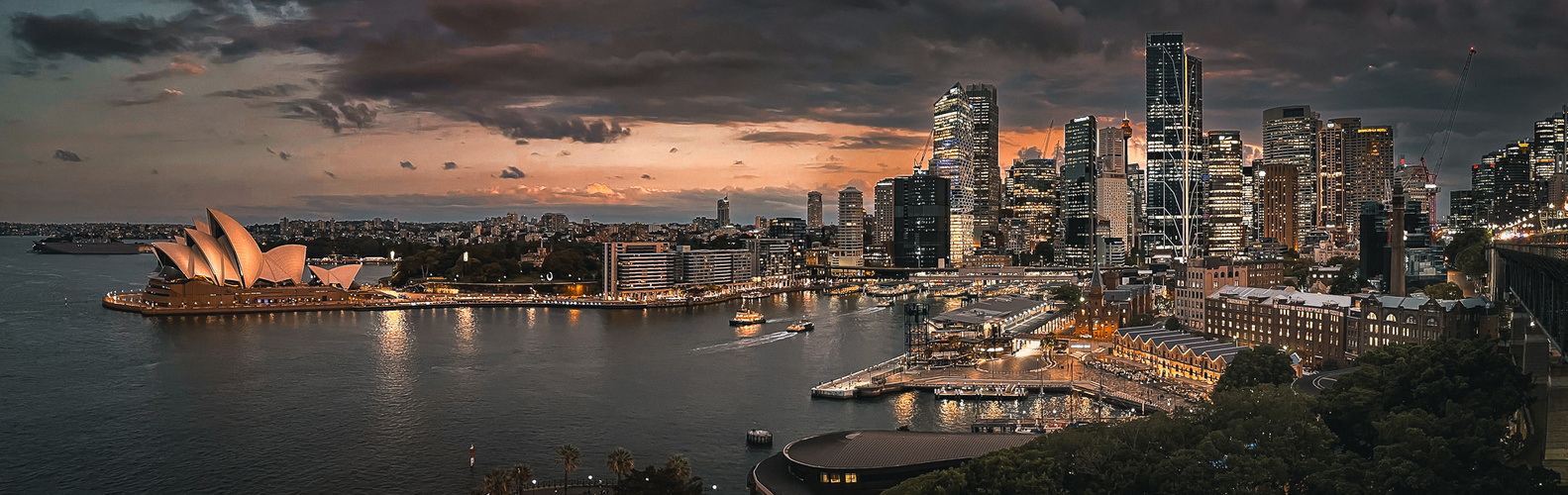 Sydney Evening Skyline