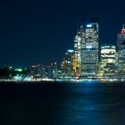 Sydney Hafen und Oper bei Nacht