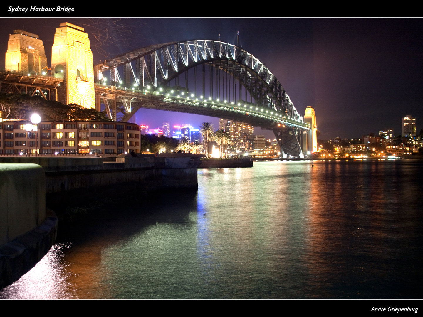 Sydney Harbour Bridge at Night