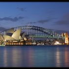 Sydney Harbour Bridge by Night