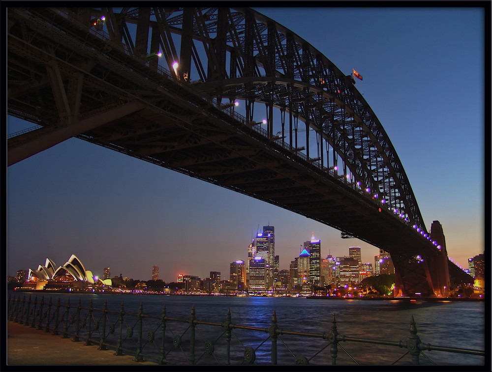 Sydney Harbour Bridge by Night