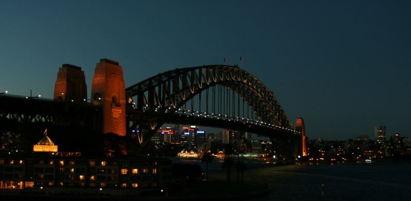 Sydney Harbour Bridge from The Rocks