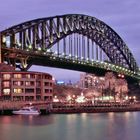 Sydney Harbour bridge IR-UV night shot