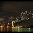 Sydney Harbour Bridge mit Skyline