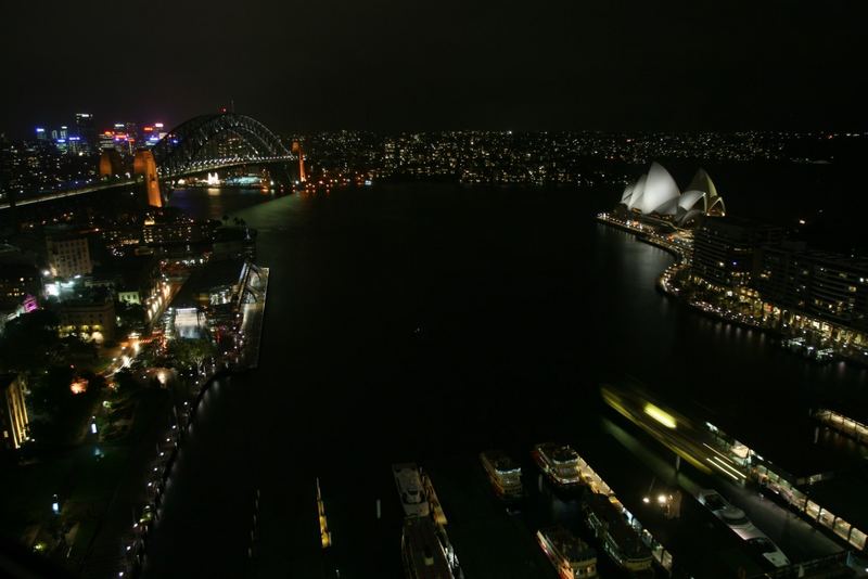 Sydney Harbour by night II