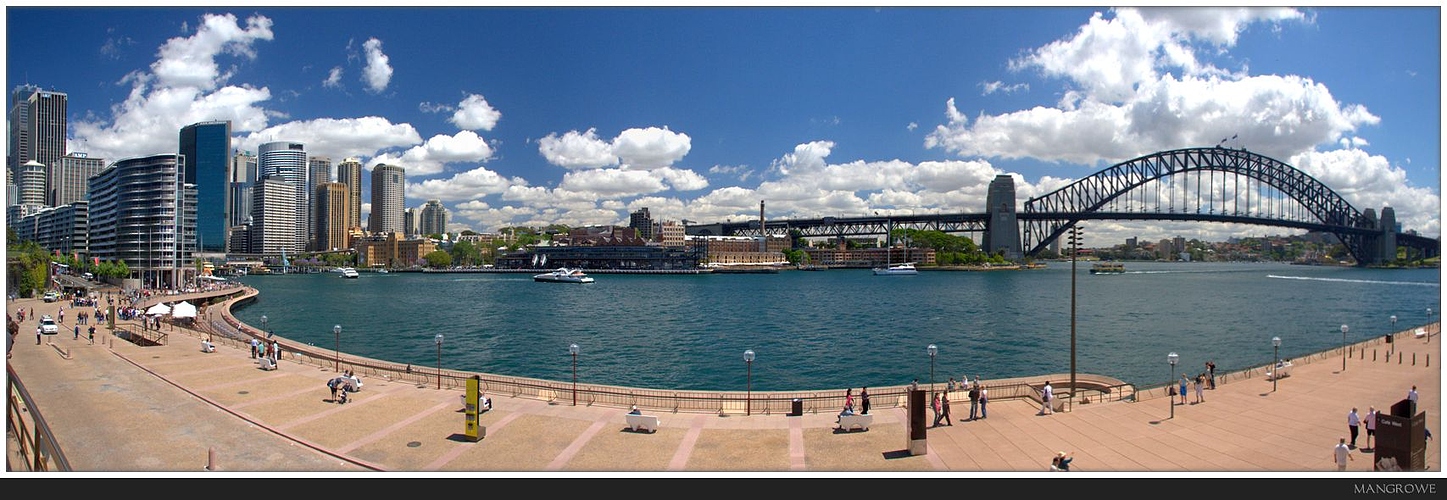 Sydney harbour view