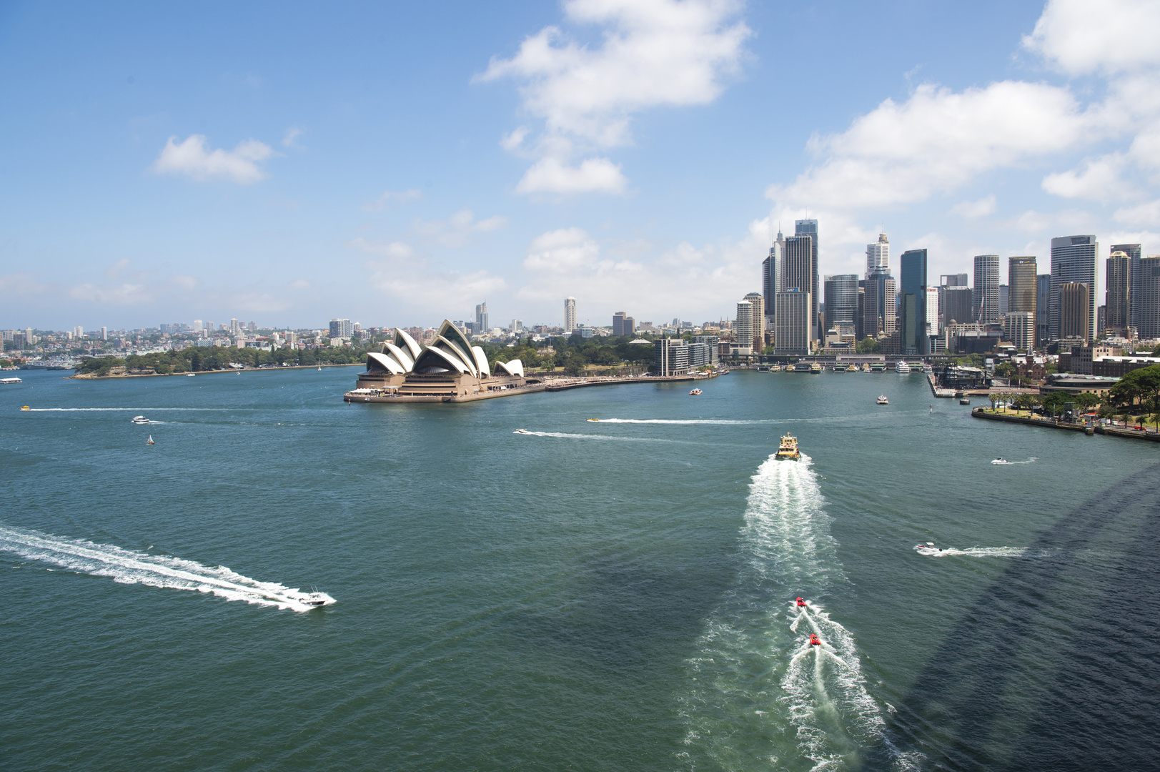 Sydney Harbour - View from the Harbour Bridge