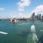 Sydney Harbour - View from the Harbour Bridge