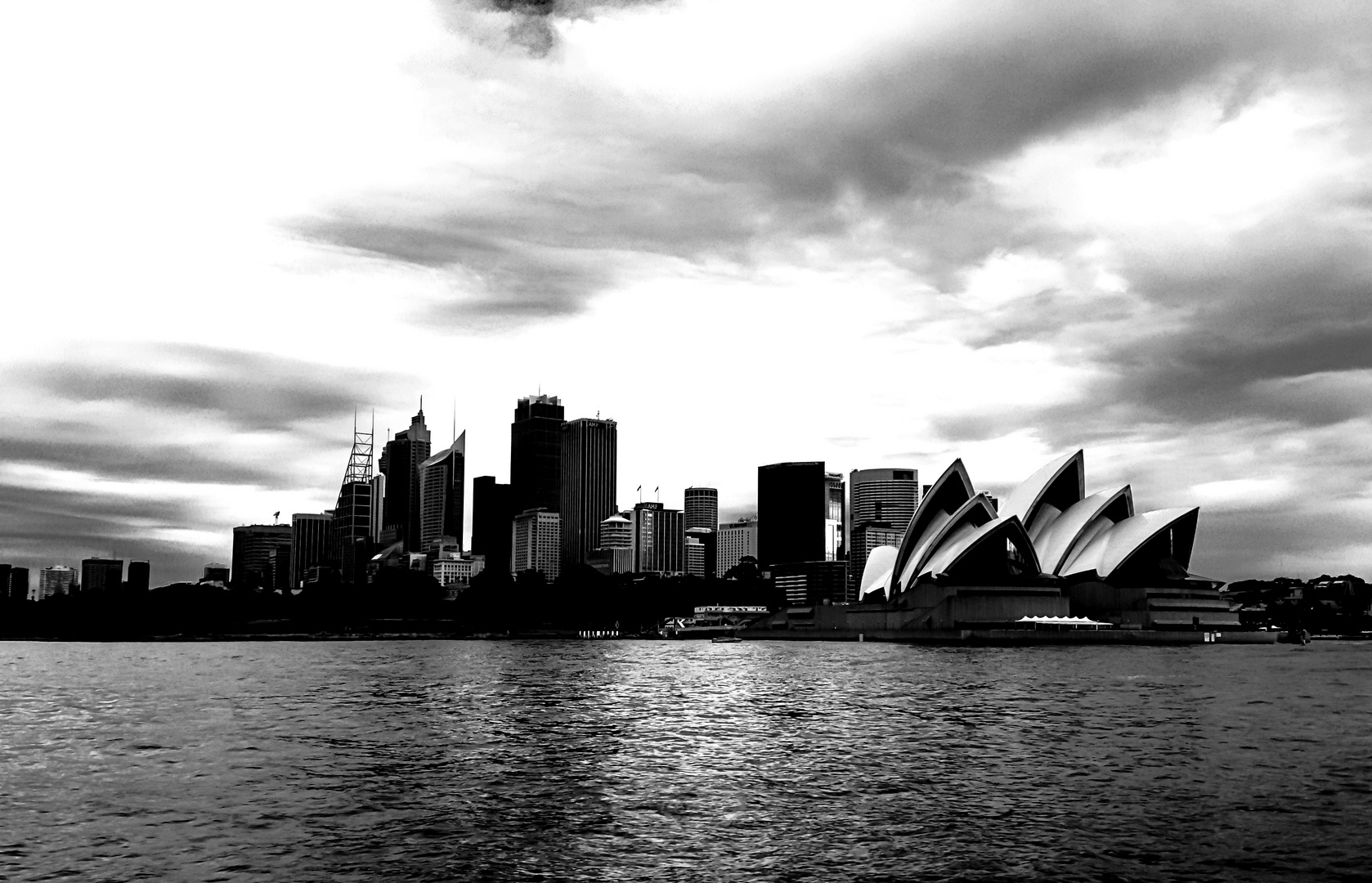 Sydney in BW