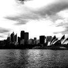 Sydney in BW