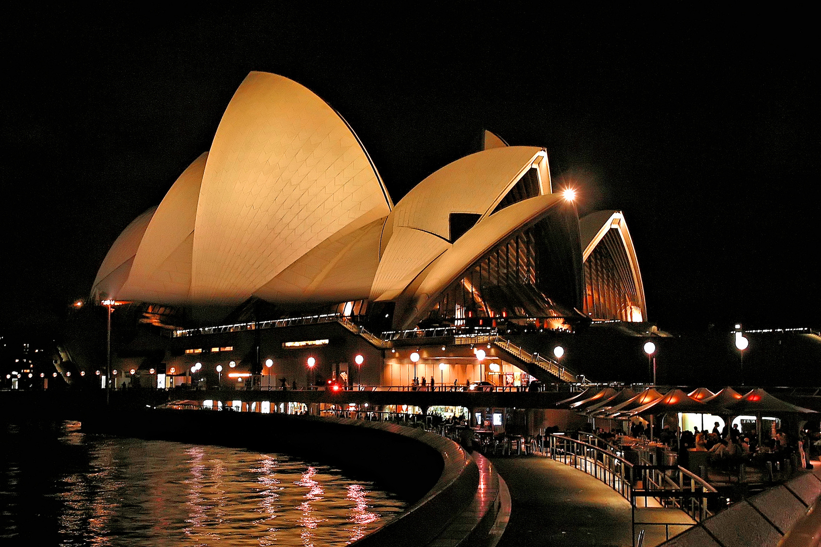 Sydney Oper bei Nacht